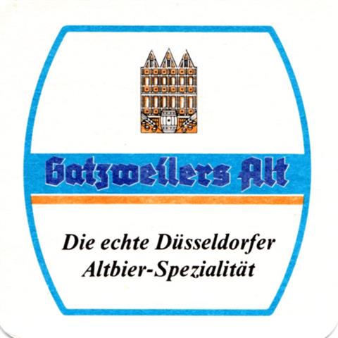 dsseldorf d-nw gatz die echte 6-8a (quad185-blauer fassrahmen)